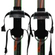Лыжи беговые детские в комплекте с палками Zelart 0881-120B Grey-Red-Neon Green - изображение 2