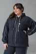 Спортивный женский костюм флис Olis-Style Кант 60 Графитовый (ROZ660106570) - изображение 6