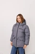 Женская куртка цвет графитовый размер L-xxl sane-v25_2 - изображение 1