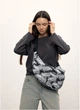 Жіноча сумка Sambag HOBO Dolly з принтом «Palm» стильна повсякденна сумочка 51909 - зображення 9
