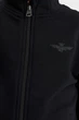 Чорна кофта на змійці для дітей Aeronautica Militare 8325 2 (зріст 98 см) - изображение 4