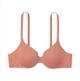 Бюстгальтер Victoria’s Secret Бежевий з кораловим 34 DDD - изображение 3