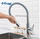 Гибкий кран для кухни с двухрежимным аэратором Frap F4452-6 - изображение 7