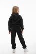 Детский спортивный утепленный костюм Kindamor Warm Autumn Black для девочки, флис 134 см черный - изображение 6