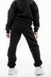Детский спортивный утепленный костюм Kindamor Warm Autumn Black для девочки, флис 134 см черный - изображение 10