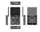 Ігрова приставка Anbernic RG35XXSP з ємним акумулятором 3300 мА·год, 64 ГБ, Wi-Fi та Bluetooth, Black transparent - зображення 1