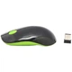 Беспроводная мышка мышь MHZ G 217 Black Green - изображение 2