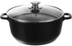 Каструля Orion Grande гранітна з кришкою чорна 7 л 28 см (8592381153144) - зображення 1