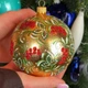 Ялинкова іграшка новорічна куля Santa Shop Святкова калина Золотий 10 см (4820001154283) - зображення 7