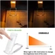 Светодиодная лампа с аккумулятором, закладка для чтения с зажимом EyeCare BookLight с клипсой. 3 режима яркости, 3 уровня цветов - зображення 4