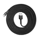 Кабель Baseus Cafule Type-C, 2A (3м) gray-black - зображення 2