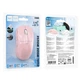 Беспроводная мышь Hoco DI88, BT4.0, 2.4G, 800-1600DPI, 1xAA, pink - изображение 4