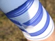 Наколінник Power System PS-6008 Knee Support Pro Blue/White (1шт.) S/M - изображение 8