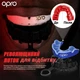 Капа OPRO Silver доросла (вік 11+) Dark Blue/Blue (art.102502002) - изображение 3