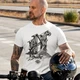 Футболка унісекс Harley Davidson (Genuine Motorcycles Since 1903 wht) 3XL білий - зображення 1