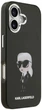 Etui Karl Lagerfeld IML Aquarelle Karl & Logo MagSafe do Apple iPhone 17 Black (3666339531652) - obraz 4
