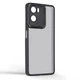 Защитный чехол для Motorola G06 4G/G06 Power 4G, Shade, Черный, TPU+PC, матовый, защита всего корпуса, панель-накладка, противоударный, с большими бортами, амортизирует удары при падениях, ArmorStandart (ARM89066) - изображение 2