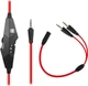Навушники ігрові Gemix N1 Black-Red Gaming - зображення 2