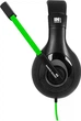 Навушники ігрові Gemix N3 Black-Green Gaming - зображення 3
