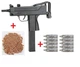 Пістолет пневматичний SAS Mac 11 BB кал. 4.5 мм + Кульки ВВ 500 шт + Балончики СО2 10 шт - зображення 1