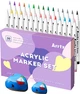Markery akrylowe Arrtx AACM-0530A 30 kolorów (LC303144) - obraz 1