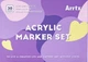 Markery akrylowe Arrtx AACM-0530A 30 kolorów (LC303144) - obraz 2