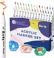 Markery Arrtx Akrylowe AACM-0530B 30 kolorów (LC303311) - obraz 2