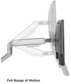 Настільне кріплення HiSmart для двох моніторів 17-32" (HS082451) - зображення 2