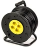 Подовжувач на котушці PowerPlant 50 м, 3x2.5мм2, 16А, 4 розетки, морозостойкий (JY-2002/50) (PPRA16M50S4L) - зображення 1