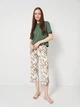 Пижама (футболка + штаны) женская Trendyol THMSS24PT00216 M Green (8683049704058) - изображение 1