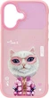 Etui plecki Nimmy Cool&Cute 2.0 Cat do Apple iPhone 17 Pink (6971080313783) - obraz 1