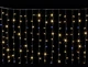 Гірлянда штора Роса 3x1 м 150 LED, жовтий колір - зображення 3