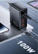 Сетевое зарядное Essager GaN 100W 4 порта для ноутбуков и устройств (К01/3_BW) - изображение 9