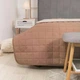 Стеганое полуторное покрывало Дуэт Viluta 140*210 Капучино - изображение 5