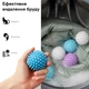 Кульки для прання одягу та пуховиків RZTK Wash Set, набір 6 шт + мішок для прання 60x60 см - зображення 6