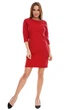 Жіноча коротка сукня з кишенями LadyLike 50 Червоний (ll2095820258449) - изображение 2