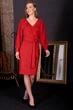 Жіноча сукня із замшу LadyLike 42 Червоний (ll2170170011361) - изображение 4