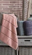 Полотенце махровое банное 70*140 Cestepe Microcotton Баклажан - изображение 4