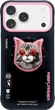 Панель Nimmy Glasses Cool Cat MagSafe для Apple iPhone 17 Pro Black-Pink (6971080314414) - зображення 1