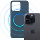 Панель 3MK Hardy MagSilicone для Apple iPhone 15 Pro Blue (5903108661553) - зображення 5