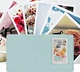 Альбом Нежно-голубой FujiFilm Instax Mini на 64 фото (фотокартка 8,5х5,4 см) / Альбом для Mini 11 / 12 (7s, 8, 9, 11, 12, 25, 26, 90, 40, 50, 70, 25S, liplay, Polaroid 300, Z2300, SHARE SP-1, SP-2, link) - изображение 2