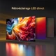 Телевізор RCA E32-RH1Q1L HD 32' HD безрамковий з потрійним тюнером - изображение 3