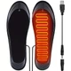USB-устілки гріючі до 50°C ультратонкі термоустілки 35-45 розмір з живленням від повербанку для взуття - зображення 1