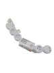 Гнучкий мережевий фільтр SilverCrest 5 розеток 2 USB-A 1,5 м подовжувач переноска (P1-00321) - зображення 2