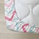 Простынь фланелевая Зигзаги на детскую кроватку 60*120см - изображение 4