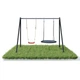 Стойка для подвесной качели WCG 2 Play Frame Двухместная + Качели гнездо + пластиковые качели - изображение 2