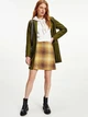 Юбка мини зимняя прямая женская Tommy Hilfiger 161538447 12 Коричневая (1159778012) - изображение 3