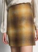 Юбка мини зимняя прямая женская Tommy Hilfiger 161538447 12 Коричневая (1159778012) - изображение 7