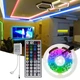 Світлодіодна стрічка RGB 5050 270 LED 15 м з пультом - зображення 8