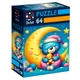 Пазлы Vladi Toys De.tail Сонный медвежонок 64 детали DT1234-05 - изображение 1